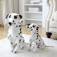 Peluche réaliste pour enfants, jouet sur pied, chien, personnalisé, simulation OEM, en forme de dessin animé, peluche d'animal