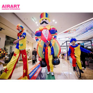 Marionnette fantôme blanche <span class=keywords><strong>gonflable</strong></span> à éclairage led <span class=keywords><strong>géant</strong></span>, costume de poupée de marche pour festival ville parade Z03 - Product Image 6