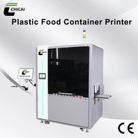 Imprimante Chicai nouvelle génération personnalisée à encre UV numérique pour plastique, impression en une seule passe, imprimante pour boîtes à lunch et sacs en plastique
