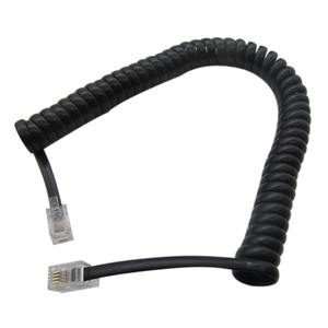 Câble de téléphone à quatre conducteurs en cuivre pur, épaissi, avec base à ressort, unité universelle, câble de microphone BBK, rallonges de téléphone - Product Image 1