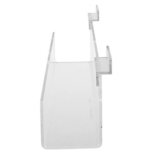 Pemasaran pemegang Slatwall rak bening akrilik efek mengambang rak pajangan - Product Image 6