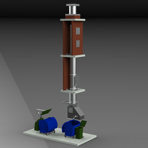 Exportation vers les États-Unis et le Moyen-Orient, trappe à linge en acier inoxydable résistante au feu/trappe à déchets, porte de trappe - Product Image 4