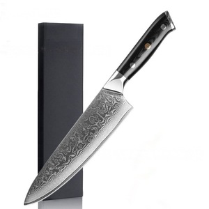 <span class=keywords><strong>Cuchillo</strong></span> <span class=keywords><strong>de</strong></span> <span class=keywords><strong>Chef</strong></span> <span class=keywords><strong>de</strong></span> Acero Inoxidable Damasco <span class=keywords><strong>de</strong></span> 67 Capas con Núcleo <span class=keywords><strong>de</strong></span> Acero VG10, Estilo Moderno Minimalista, Hoja <span class=keywords><strong>de</strong></span> 19.5 cm para Cortar Carne y Verduras - Product Image 1