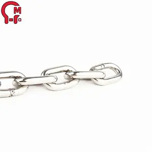 HLM boat parts sale marine standard 10mm iso 4565 318ln polished little dolphin stainless steel forged anchor chain
