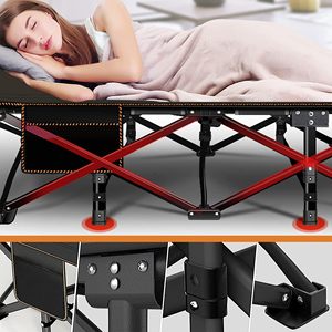 Materasso Pieghevole Moderno Oversize con Borsa per il Trasporto, per Casa, Ufficio, Campeggio, Ospedale, Avventure all'Aperto, Uso in Soggiorno - Product Image 5