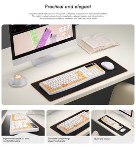 Nouveauté : <span class=keywords><strong>Clavier</strong></span> sans fil 2,4 G à membrane, motif chat mignon, pour ordinateur portable, avec <span class=keywords><strong>souris</strong></span> sans fil - Product Image 3