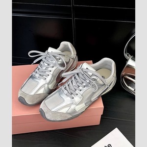 Zapatos Plateados <span class=keywords><strong>GAT</strong></span> para Mujer 2026, Todas las Temporadas, Nuevos, con Aumento de Altura, Zhejiang Wenzhou, Ligeros, Duraderos, de Cuero Genuino, Suela Suave - Product Image 6