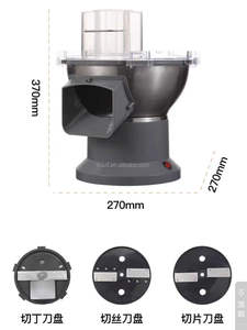 Affettatrice per Verdure in Acciaio Inox con Spessore di Taglio Regolabile, Dimensioni di Taglio Personalizzabili, Approvata CE per Cucina - Product Image 6