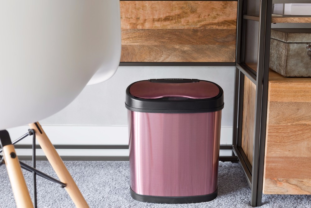 2  compart  commercial trash bin kitchen bin trash