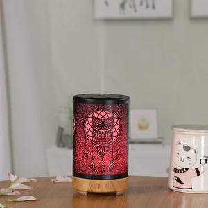 Diffuseur d'arômes Owl 100 ml, humidificateur de bureau avec lumière LED pour usage domestique et commercial - Product Image 1