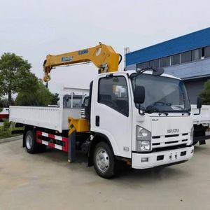 รถเครนติดรถบรรทุกอีซูซุ 5 ตัน พรีเมียม 4x2 รถใหม่เอี่ยม บูมตรง ขาย - Product Image 2