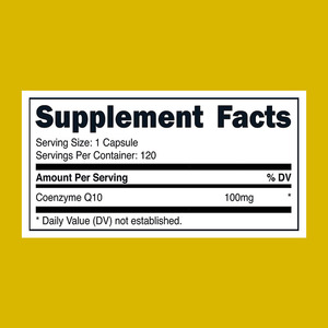 OEM ODM COQ10 <b>Coenzyme</b> <b>Q10</b> Capsules with Health Supplements Support heart health and Proper Cardiac Function Capsules - Product Image 2