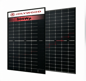 JOLYWOOD JW-HD108N-505W Paneles Solares Bifaciales de Doble Vidrio Tipo N de Alta Fiabilidad, Stock Europeo, Comercial y Residencial, 10-30% Mayor Rendimiento - Product Image 3