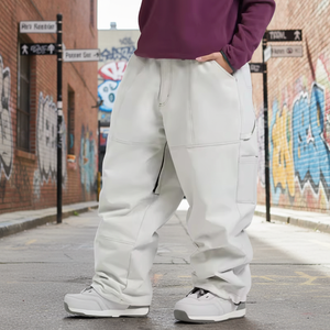 Meilleur prix Pantalons baggy personnalisés pour hommes Pantalons de survêtement pour hommes Pantalons baggy pour hommes Pantalons baggy de gangster Hip Hop W76 - Product Image 2
