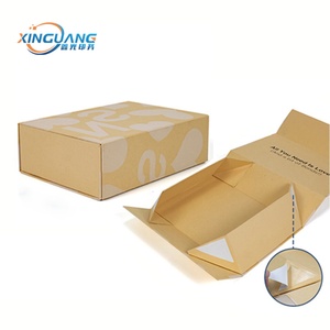 Custom Logo Folding Collapsible Kraft Luxury <b>Gift</b> Packaging Rigid <b>Magnetic</b> Foldable Paper <b>Boxes</b> for Small Business - Product Image 1