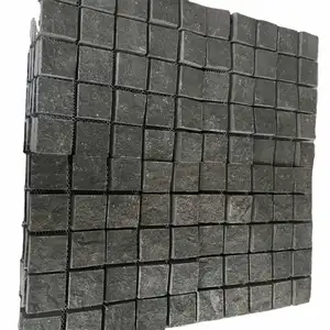 Дешевые Асимметричные случайные Черные базальтовые андезитовые сумасшедшие асфальтоукладчики для уличного покрытия