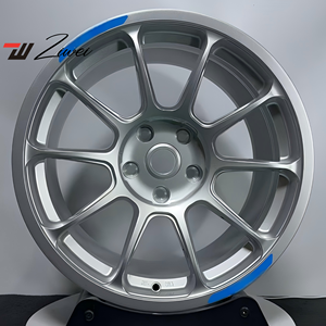 Rines de Aleación Forjados Ligeros Blancos de Alta Gama <span class=keywords><strong>para</strong></span> Carreras, de 17, 18, 19 y 20 Pulgadas, 5x100, 5x114.3, 5x120, <span class=keywords><strong>para</strong></span> BMW, Audi, Tesla - Product Image 5