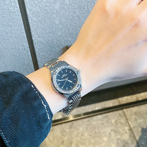 Reloj Exquisito con Incrustaciones de Diamantes de Imitación, de Alta Gama, Resistente al Agua, Adecuado para el Trabajo y Uso Diario - Product Image 4