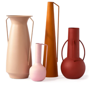 Vase à fleurs en métal pour décoration de table Emballage de qualité supérieure Vases à revêtement en poudre Vase à fleurs en métal traditionnel pour salon - Product Image 4