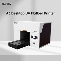 Impresora UV A3 con Impresión de Barniz W C, Impresora UV A3 con 1 Cabezal Epson DX7 HDI3200