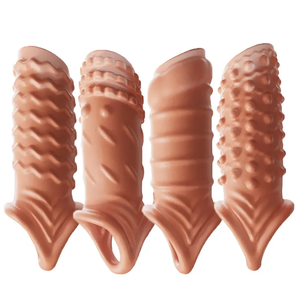 Anelli per il Pene in Silicone Riutilizzabili Giocattoli Sessuali per Uomini Ritardanti l'Eiaculazione Stimolanti per il Clitoride Femminile Prodotti per il <span class=keywords><strong>Sesso</strong></span> - Product Image 5