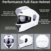 Nouveau casque de moto intégral OEM en gros, matériau ABS, unisexe, certifié CCC, garantie 1 an, fermeture rapide