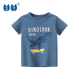 Camiseta de Verano de Algodón para Niños Ropa Infantil de Algodón para Niño - Product Image 2