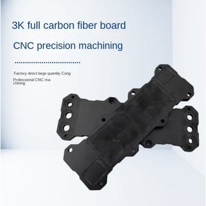 Feuille de fibre de carbone personnalisée à faire soi-même, techniques de tissage importées, gravure CNC de précision, modèle complet d'accessoires, traitement sans découpe - Product Image 3