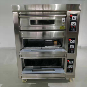 Horno de Gas de Entrega Directa de Fábrica, 3 Niveles, 6 Bandejas, Automático, para Panadería, para Hacer Baguettes, Pan con Mantequilla, Máquinas Automáticas para Hacer Bocadillos - Product Image 5
