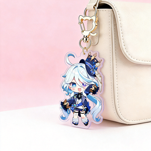 NASNAK Custom Wholesale Acrylic <b>Anime</b> Pattern Double-Sided UV Printing Waterproof Key Chain-Source Factory Delivery - Product Image 2