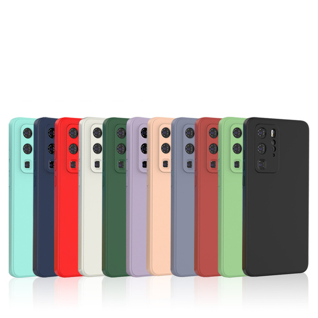 Hot Sale Silicone TPU Soft Phone Case for Huawei P40 Pro P30 Pro /Mate 40 Pro