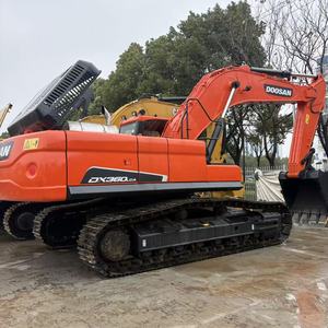 รถขุด Doosan DX360 มือสอง ขนาด 36 ตัน รถขุดตีนตะขาบสำหรับงานหนัก สภาพดี ราคาถูก ขาย - Product Image 1