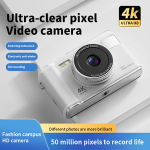 กล้อง Yuniq 2025 รุ่นใหม่ ขนาด 2.83 นิ้ว 4K HD โฟกัสอัตโนมัติ ซูมดิจิตอล 16 เท่า 50MP ชาร์จผ่านพอร์ต Type-C สไตล์วินเทจ สำหรับวัยรุ่น นักเรียน กล้องดิจิตอล X8 รุ่นที่ 4 - Product Image 3
