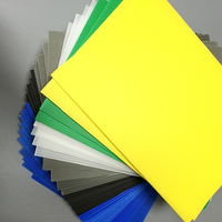 Feuille de plastique ondulé PP pour signalétique et emballage, tailles personnalisées