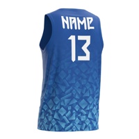 Jersey Voli Pria Kustom Tanpa Lengan, Bahan Polyester 100% Bernapas, Cepat Kering, Cetak Transfer Panas Kelas Profesional