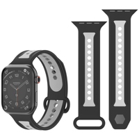 Correa de Reloj Inteligente de Silicona con Imanes de Doble Color Soonleader de 22 mm para Reloj, Diseño Sencillo, Estilo Lujoso/Deportivo/Moda
