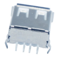 Buchse Typ 2.0 AF 90 Grad 4 Pin DIP rechtwinkliger Stecker Buchse USB-Anschluss