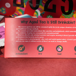 Iteaworld ชุดชา2025ของขวัญปีใหม่, <span class=keywords><strong>ชา</strong></span><span class=keywords><strong>ค</strong></span>อลเลกชัน10<span class=keywords><strong>ชา</strong></span>สุกชาอู่<span class=keywords><strong>หลง</strong></span>สีดำอิฐ - Product Image 3