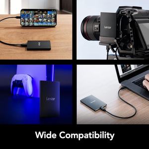 Lexar 1TB 2TB 4TB ฮาร์ดไดรฟ์ภายนอกแบบ SL500ชนิด C พกพา SSD สำหรับสมาร์ทโฟน PS5แท็บเล็ต - Product Image 6