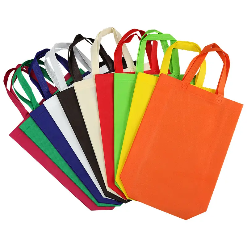 Wiederverwendbare günstige Tote-Taschen individuell bedruckte recycelbare Einkaufstasche mit Logo umweltfreundlicher Stoff