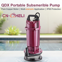 Pompe submersible ZHELI QDX de 0,37 kW (0,5 CV) pour l'irrigation des terres agricoles, haute pression, 1 pouce, OEM, pour eau propre – Meilleur prix