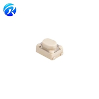 TS20-42-25-WT-160-SMT-TR Oval Button Actuator Tactile Switch SPST-NO Top Actuated Surface Mount TS20-42-25-WT-160 J Lead
