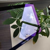 Fabrication de verre tactile LCD trempé en verre Gorilla bleu optique avec revêtement antireflet AR pour écran électronique