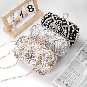 Sac de soirée de luxe en strass étincelants de haute qualité, pochette scintillante, sac à main de luxe pour mariage et fête, grands sacs de soirée en cristal tendance - Product Image 2