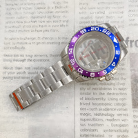 Caja de Reloj Personalizada de 40 mm, Resistente al Agua, de Acero Inoxidable 316L, con Cristal de Zafiro y Bisel de Cerámica, OEM para Movimiento NH 35