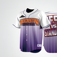 Maillot de softball unisexe à manches courtes, imprimé par sublimation à motif animalier, 100 % polyester, personnalisable pour équipe, anti-UV