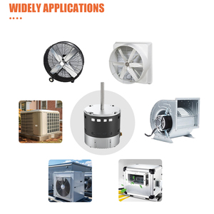 1/8-1/3hp 120/240V 1075Rpm 1/2 "As Ecm Borstelloze Industriële Ventilator Ventilator Ventilator Ventilator Airconditioning Condensor Ec Motor - Product Image 2