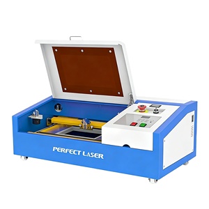 <span class=keywords><strong>Perfect</strong></span> Laser - Máquinas de Grabado Láser de Sobremesa de Alta Precisión con Correa de Avance, 40W 50W, de Larga Duración, para Sellos de Goma de Bambú/Madera - Product Image 1