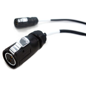 Adaptador de aire de conector redondo personalizado de 2 pines para montaje de cable de pantalla LED aislado de PVC MC4 LP20 arnés de cableado - Product Image 4