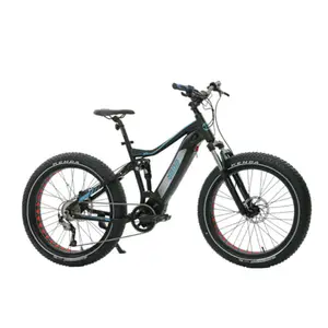 TDE43L-F 26 "합금 프레임 48V 500W 지방 타이어 ebike 전기 자전거
